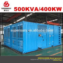 Generador de 500kva de garantía global con marca de motor Cummins